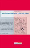 Die Literaturzeitschrift »Sinn und Form«